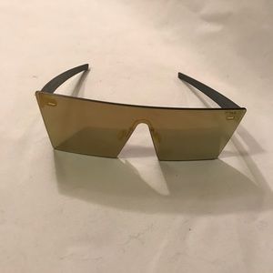 SUPER Brand Sunglasses Gold Reflective